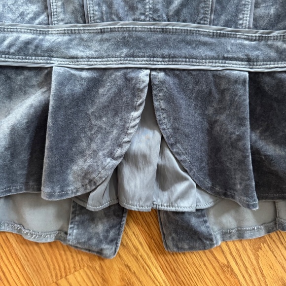 WHBM Gray Crushed Velvet Jacket - Picture 11 of 12